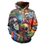 Diablo Epic Hoodies -Pullover Trippy Artwork Hoodie