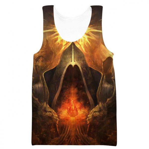 Diablo The Reaper Hoodies - Pullover Yellow Hoodie