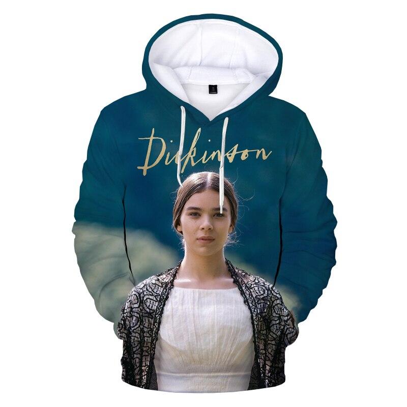 Dickinson 3D Printed Hoodies Sweatshirts - TV Show Series Pullovers