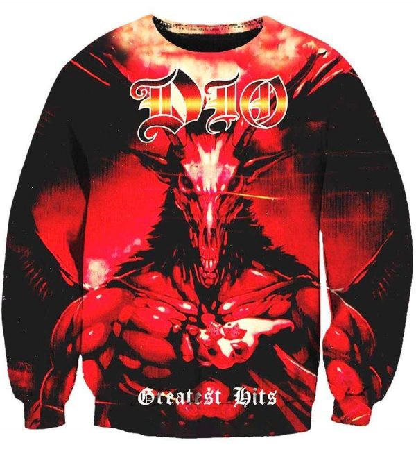 Dio Music Hoodies - Pullover Red Hoodie