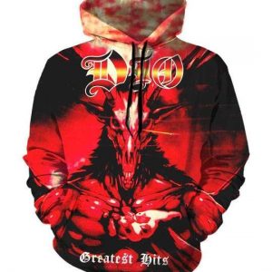 Dio Music Hoodies - Pullover Red Hoodie