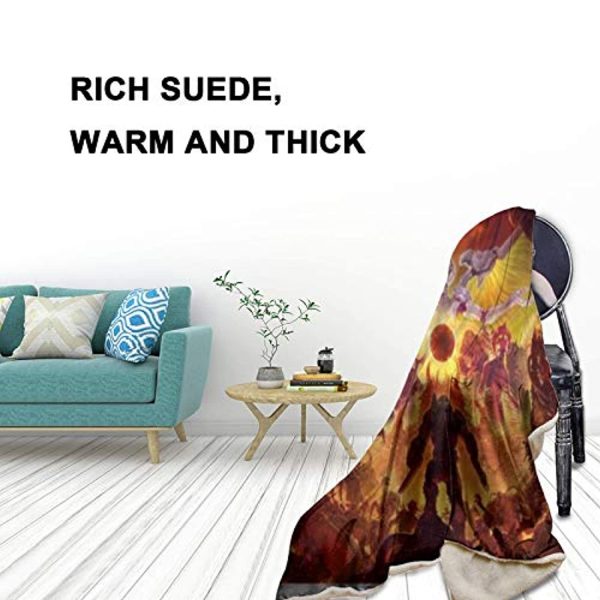 Doom Eternal Hooded Blanket - 3D Print Warm Adult Blanket