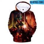 Doom Eternal Hoodies - 3D Movie Pullover Sweatshirts