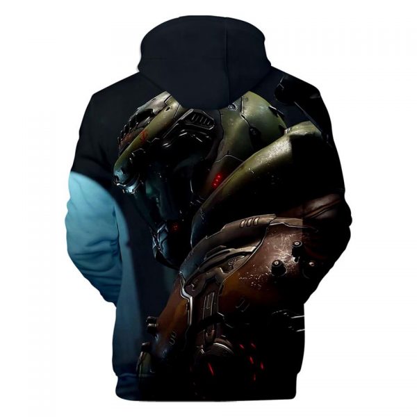 Doom Eternal Hoodies - 3D Movie Pullover Sweatshirts