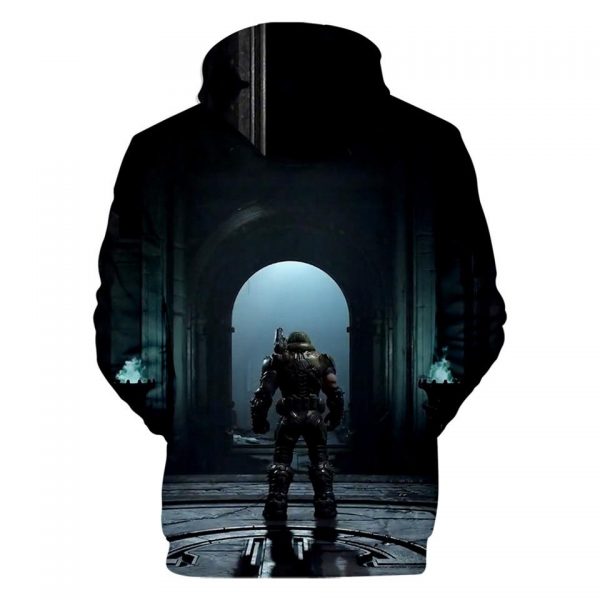 Doom Eternal Hoodies - 3D Movie Pullover Sweatshirts