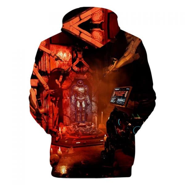 Doom Eternal Hoodies - 3D Movie Pullover Sweatshirts