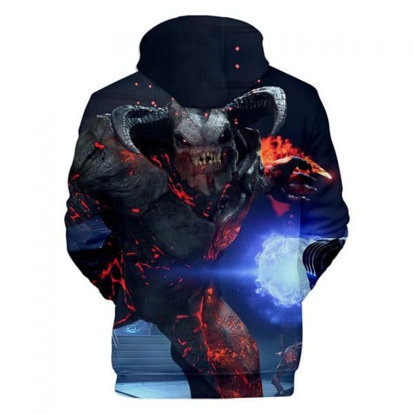 Doom Eternal Hoodies - 3D Movie Pullover Sweatshirts