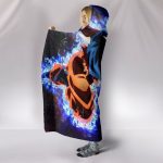 Dragon Ball Hooded Blanket - Goku And Jiren Cool Black Blanket