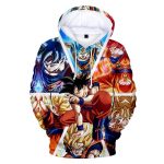 Dragon Ball Hoodies - Dragon Ball Anime Series Super Cool GOKU Hoodie