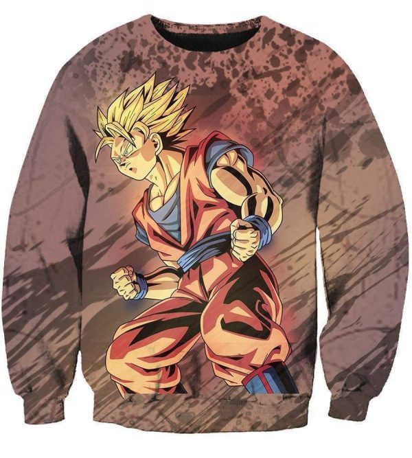 Dragon Ball Hoodies - Pullover Yellow Hoodie