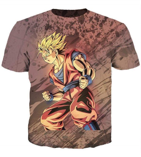 Dragon Ball Hoodies - Pullover Yellow Hoodie