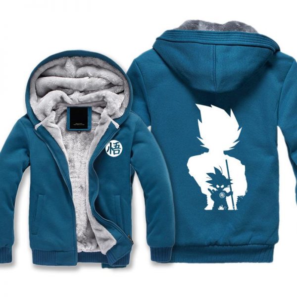 Dragon Ball Jackets - Solid Color Dragon Ball Anime Series Icon Super Cool Fleece Jacket