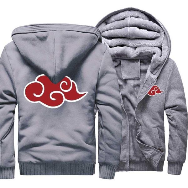 Dragon Ball Jackets - Solid Color Dragon Ball Anime Series Somersault Cloud Icon Fleece Jacket