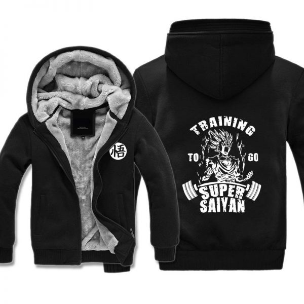 Dragon Ball Jackets - Solid Color Dragon Ball Anime Super Saiyan Super Cool Fleece Jacket