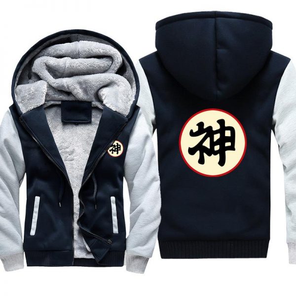 Dragon Ball Jackets - Solid Color Dragon Ball Series Cartoon Icon Fleece Jacket