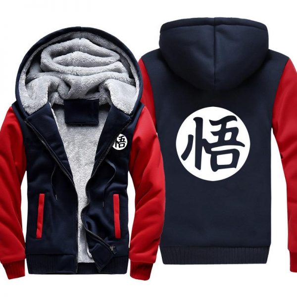 Dragon Ball Jackets - Solid Color Dragon Ball Series Cartoon Icon Super Cool Fleece Jacket