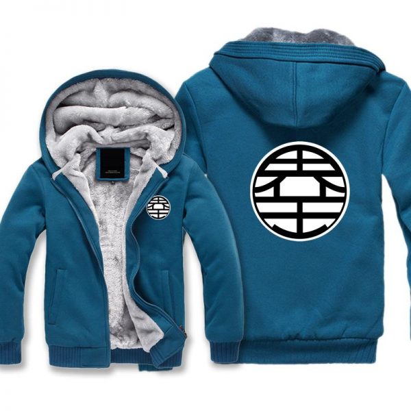 Dragon Ball Jackets - Solid Color Dragon Ball Series Super Cool Fleece Jacket