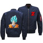 Dragon Ball Jackets - Solid Color Dragon Ball Series Super Saiyan Goku Cartoon Icon Super Cool Fleece Jacket