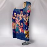 Dragon Ball Sayajin Hooded Blanket - Super Saiyan Family Blanket