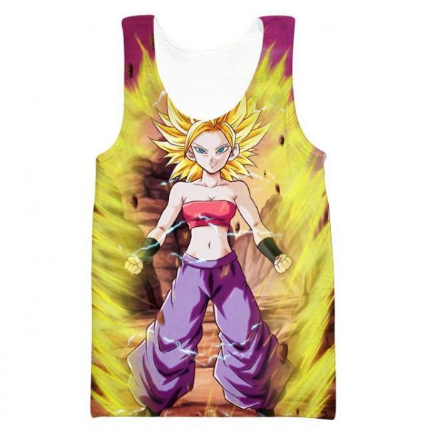 Dragon Ball  Super Saiyan Caulifla Hoodies - Super Pullover Hoodie