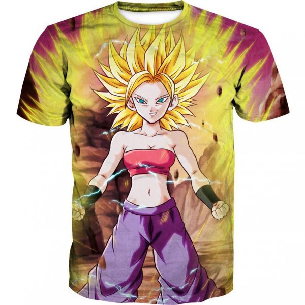 Dragon Ball  Super Saiyan Caulifla Hoodies - Super Pullover Hoodie