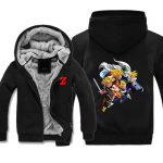 Dragon Ball Z  Fleece Jackets - Warriors Jackets
