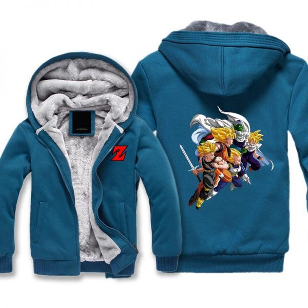 Dragon Ball Z  Fleece Jackets - Warriors Jackets