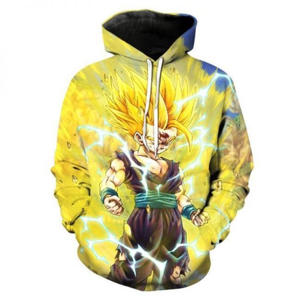 Dragon Ball Z- Goku Super Saiyan 3D Hoodie