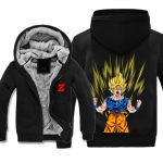 Dragon Ball Z  Jackets -  Super Saiyan Goku Fleece Jacket