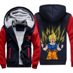 Dragon Ball Z  Jackets -  Super Saiyan Goku Fleece Jacket