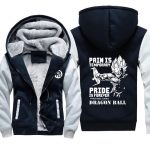 Dragon Ball Z Jackets - Vegeta Pride Fleece  Jacket