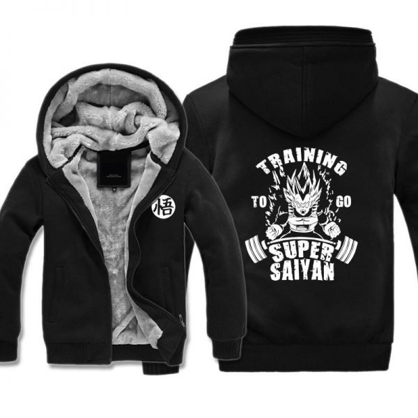 Dragon Ball Z Jackets - Vegeta Training To Go Super Saiyan Jacket