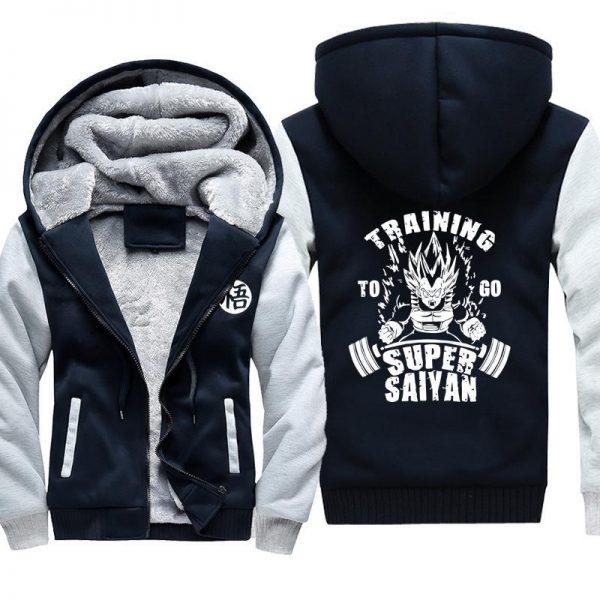 Dragon Ball Z Jackets - Vegeta Training To Go Super Saiyan Jacket