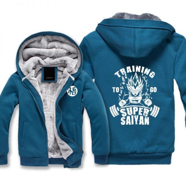Dragon Ball Z Jackets - Vegeta Training To Go Super Saiyan Jacket