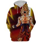 Dragon Ball Z Son Goku 3D Printed Hoodie