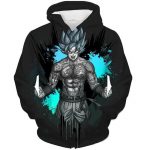 Dragon Ball Z- SSj Goku Tatto 3D Hoodie