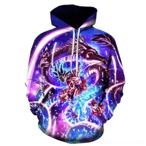 Dragon Digital Hoodie - 3D Printed Sweatshirt