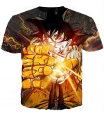 Dragon Goku Hoodies - Goku & Hand of Thanos Pullover Hoodie