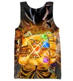 Dragon Goku Hoodies - Goku & Hand of Thanos Pullover Hoodie