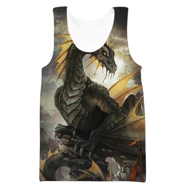 Dragon Hoodies - Green Dragon Fantasy Hoodie