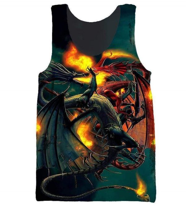 Dragon Hoodies - Pullover Black Hoodie