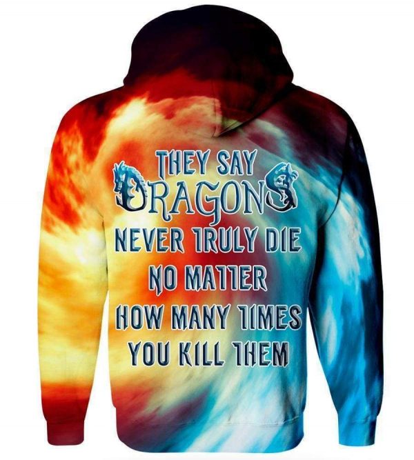 Dragon Hoodies - Pullover Blue Hoodie