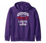 Dungeons and Dragons Hoodie - Chaotic Funny Zip Hoodie 8 Colors Optional