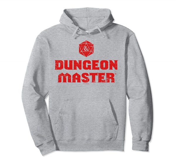 Dungeons and Dragons Hoodie - Dungeon Master Logo Pullover Hoodie 4 Colors Optional
