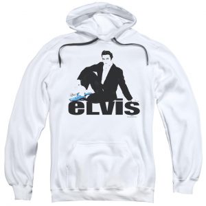 Elvis Presley Hoodies: BLUE SUEDE Pull-Over Hoodie