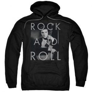 Elvis Presley Hoodies:  ROCK AND ROLL Pull-Over Hoodie