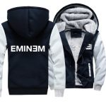 Eminem Jackets - Solid Color Eminem Logo Icon Super Cool Fleece Jacket