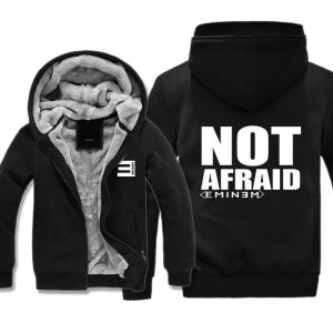 Eminem Jackets - Solid Color Eminem Not Afraid Icon Super Cool Fleece Jacket