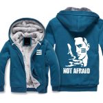 Eminem Jackets - Solid Color Eminem Not Afraid Super Cool Fleece Jacket