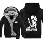Eminem Jackets - Solid Color Eminem Not Afraid Super Cool Fleece Jacket